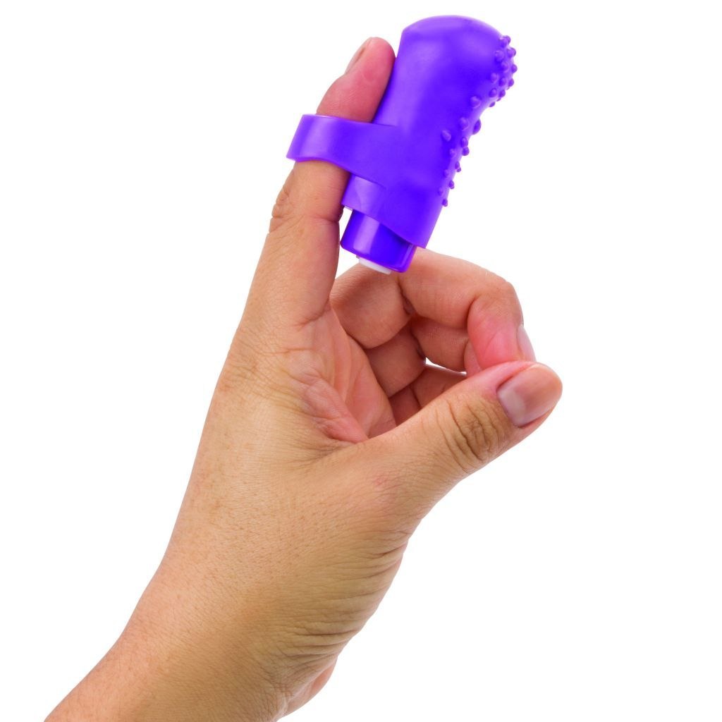Wibrator na palec - The Screaming O Charged FingO Finger Vibe Purple Wibrator na palec - The Screaming O Charged FingO Finger Vibe Purple